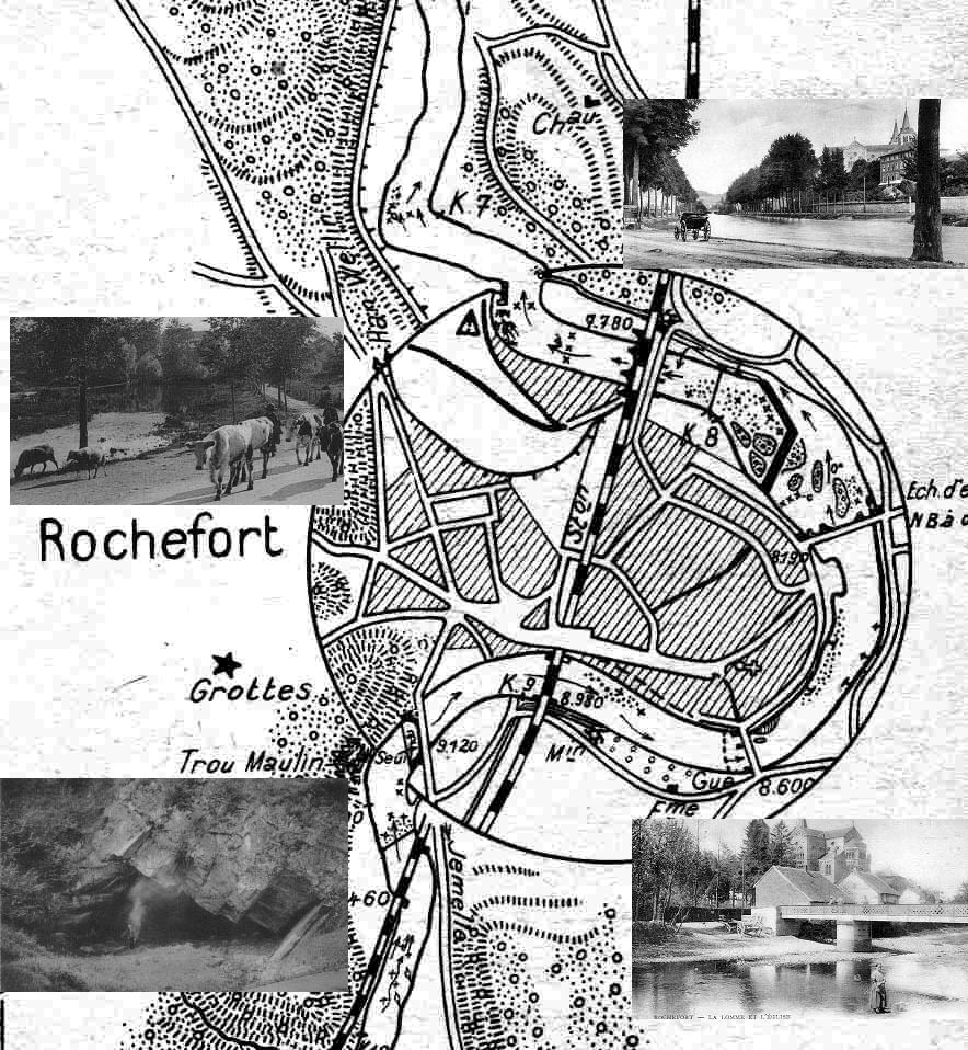 carte nautique de
                  la Lomme à Rochefortt