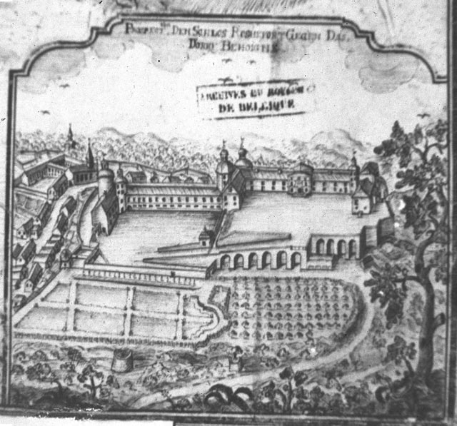 plan terrier en 1746
