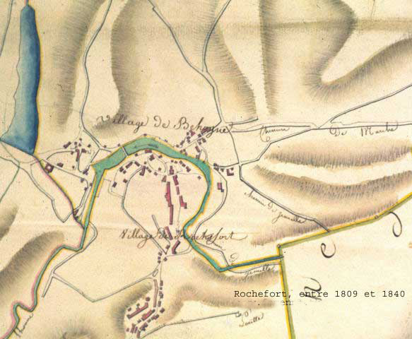 Rochefort entre 1809 et 1840